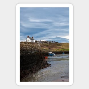 Seaton Sluice Harbour, Northumberland Sticker